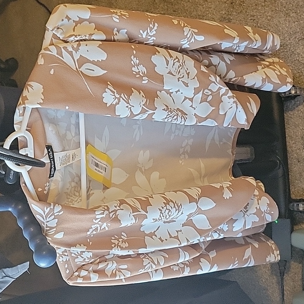 Womens floral casual jacket - Small